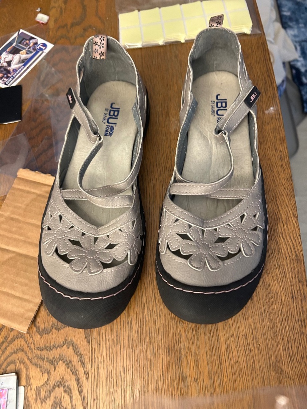 Jbu By Jambu Wildflower Encore Mary Jane Flats Womens Size 10 NWOT
